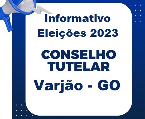 Informativo Eleições Conselho Tutelar 2023