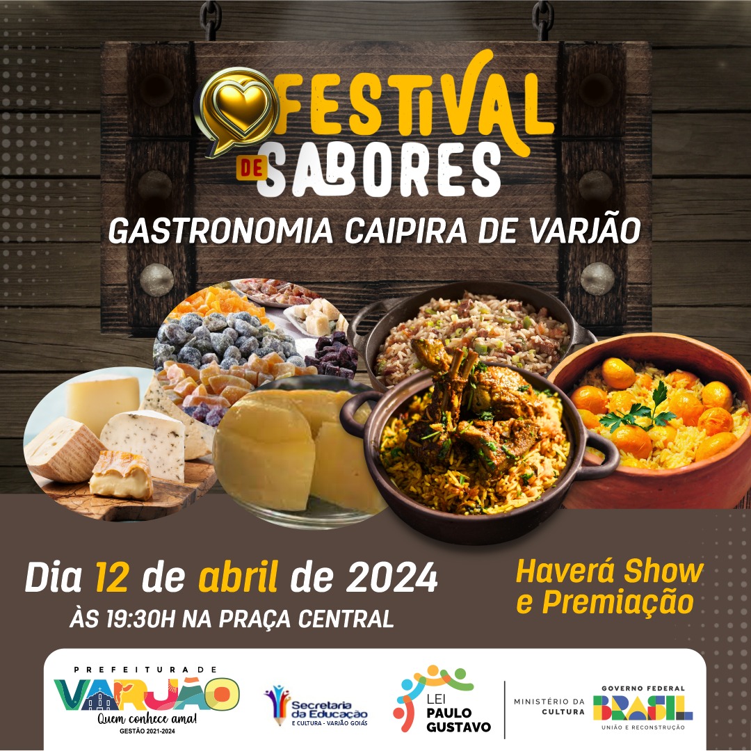 Festival Sabores da Gastronomia Caipira de Varjão